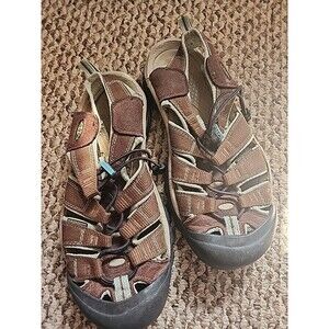 Keen Waterproof Multi-Sport Waterproof Outdoor Sandals Size 9 Brown Teal UK 6.5